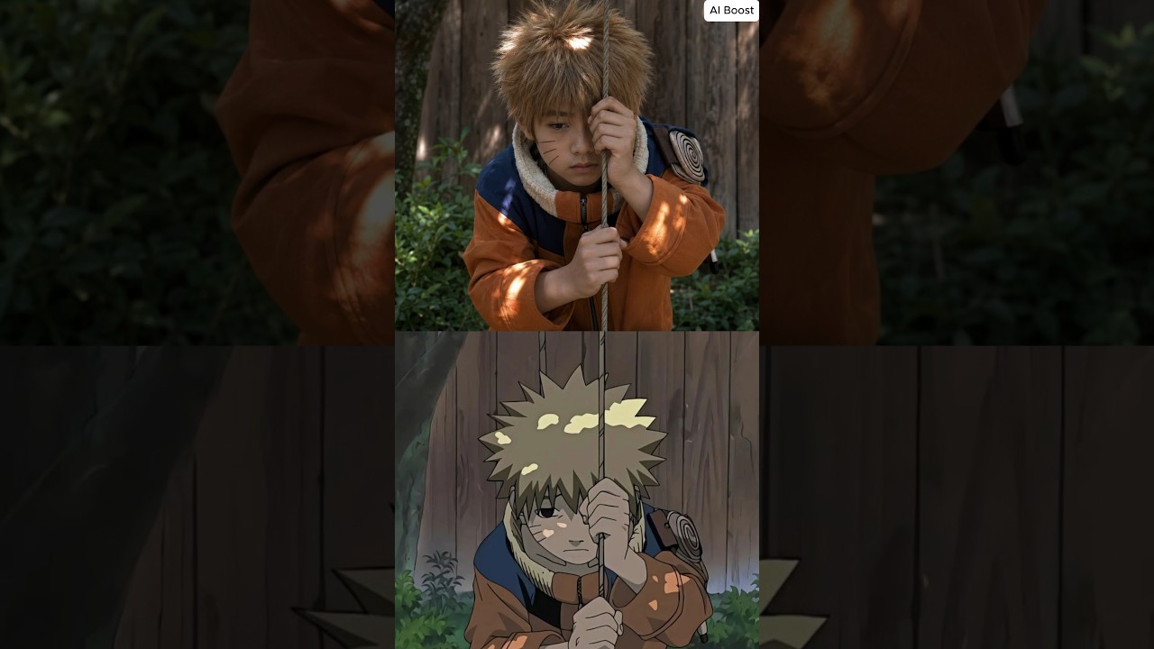 【NARUTO】ナルトのキャラが現実にいたら！？AIで実写化してみた