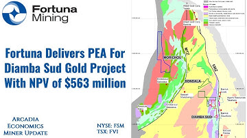 Fortuna Delivers PEA for Diamba Sud Gold Project With After-Tax IRR of 72% & NPV of $563 million