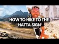 This is how you hike to the HATTA SIGN along the Hatta hiking trails | United Arab Emirates