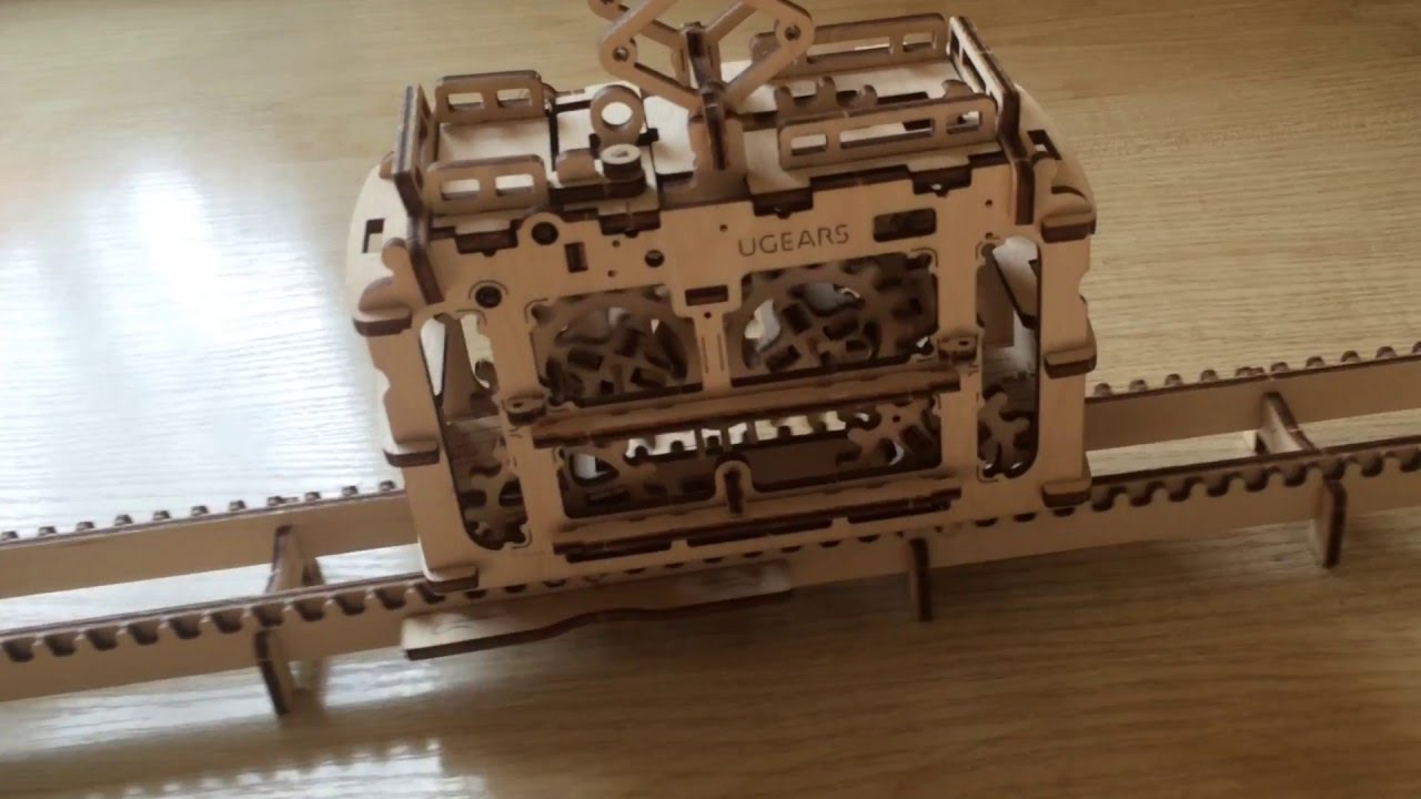 YouTubeでTram Ugears Wooden Modelを視聴 YouTubeでTram Ugears Wooden Modelを視聴