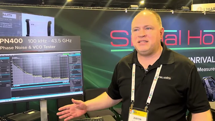 Signal Hound's new Phase Noise and VCO Tester at AOC 2024
