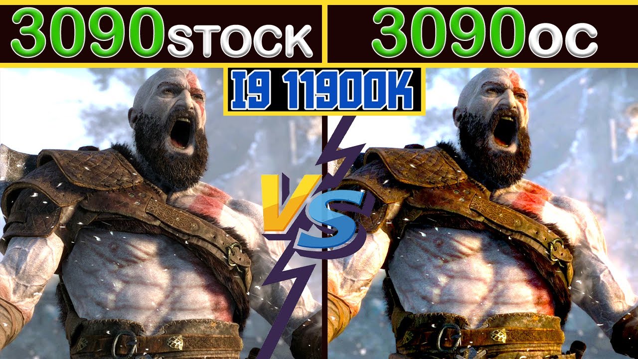 RTX 3090 STOCK VS RTX 3090 OC | I9 11900K - TEST IN 10 GAMES