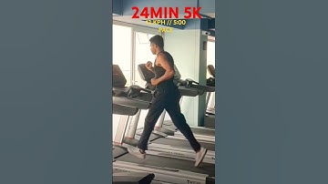 💪🔥How 5K running paces looks on a treadmill! 15 minutes 5K🔥💪|#gujaratfitness #shortyoutube
