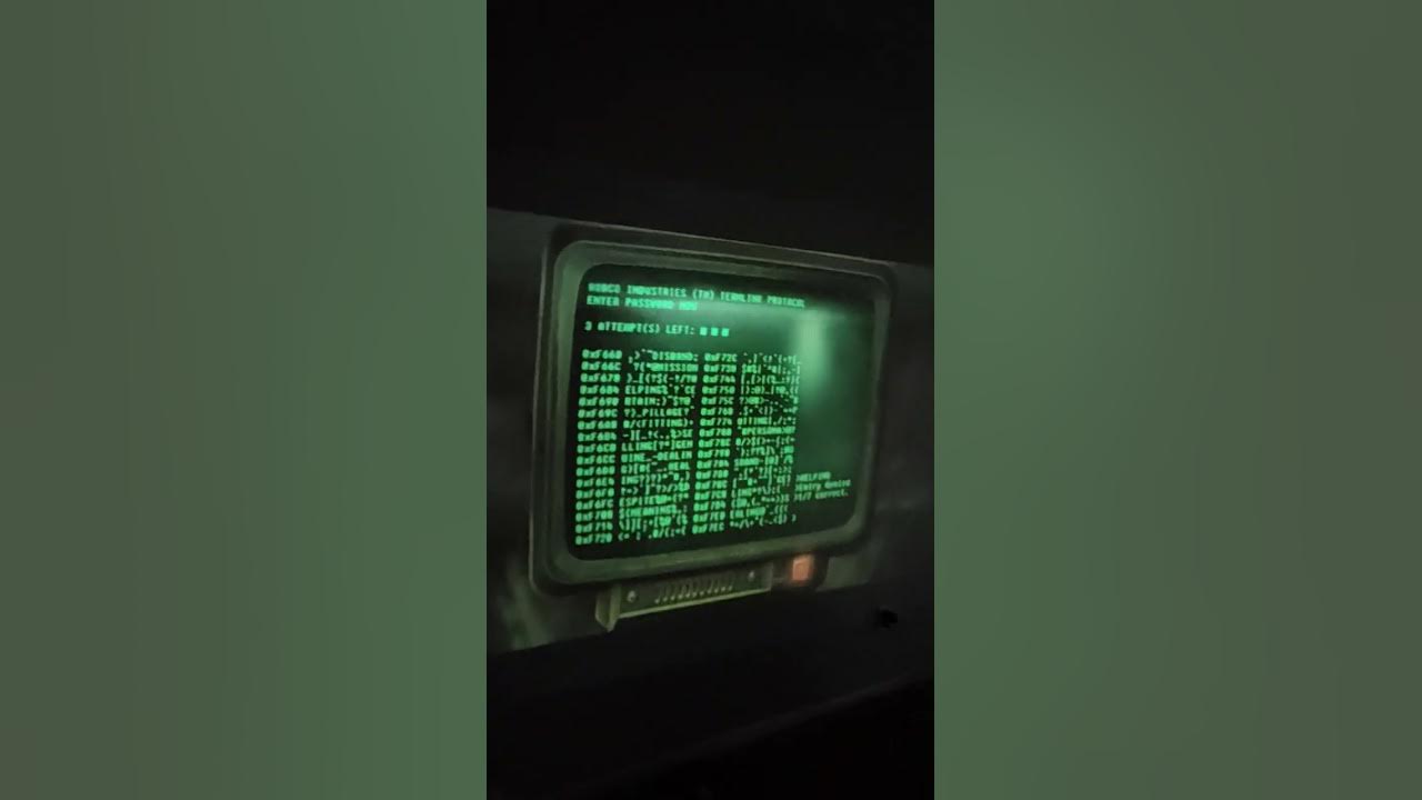 Hacking Fallout New Vegas Terminals With Python YouTube