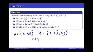 2017-01-19 Languages and regular expressions