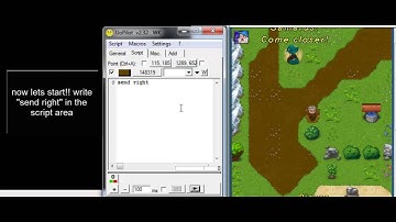 Uopilot for Tibiame - How to walk