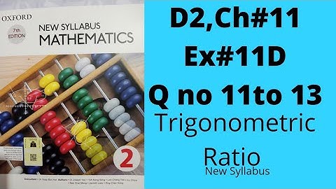 Oxford Mathematics 2, D2, NSM, Ch no 11, Ex no 11D, Q no 11 to 13, #igcse #8thclass