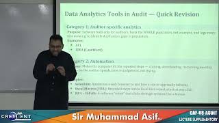 CAF 8 SIR MUHAMMAD ASIF LECTURE SUPPLEMENTORY