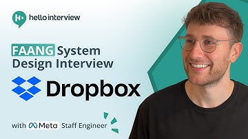 System Design Interview: Design Dropbox or Google Drive w/ a Ex-Meta Staff Engineer
