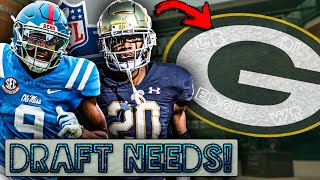 These are the Packers BIGGEST Draft Needs in 2025!!!