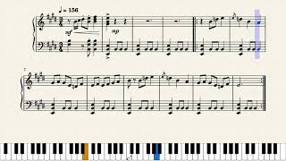 「ラプンツェル」より 王国でダンス  ピアノ楽譜 / Kingdom Dance from Tangled piano sheet music