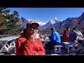 Hiking to Hotel Everest view in Nepal 2021 | world's highest situated Hotel |  Everest view Hotel