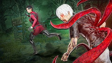 Kijk hoe ik deze DBD-killers herhaal terwijl jij eet