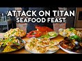 Seafood Feast from Attack on Titan | Anime with Alvin