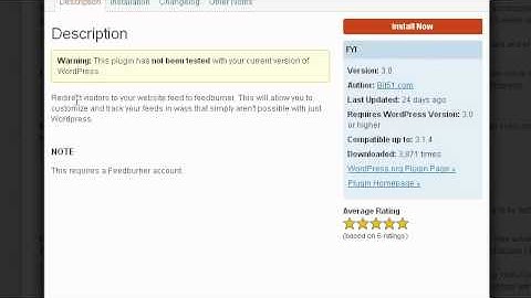 Redirecting Default RSS Feeds to Feedburner