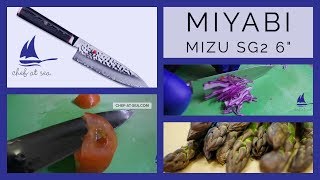 Really Sharp Knife - Miyabi Mizu SG2 6\