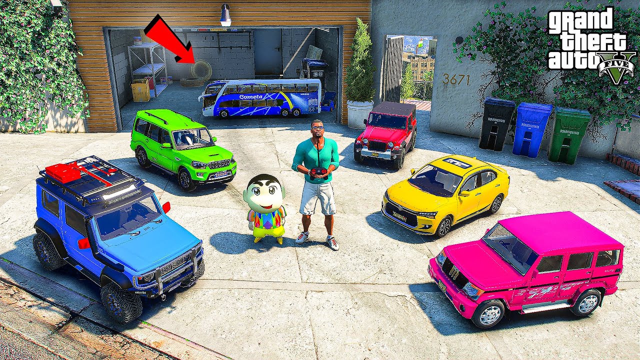 Franklin Gifting EVERY INDIAN RC TOY CAR To Shinchan in GTA 5