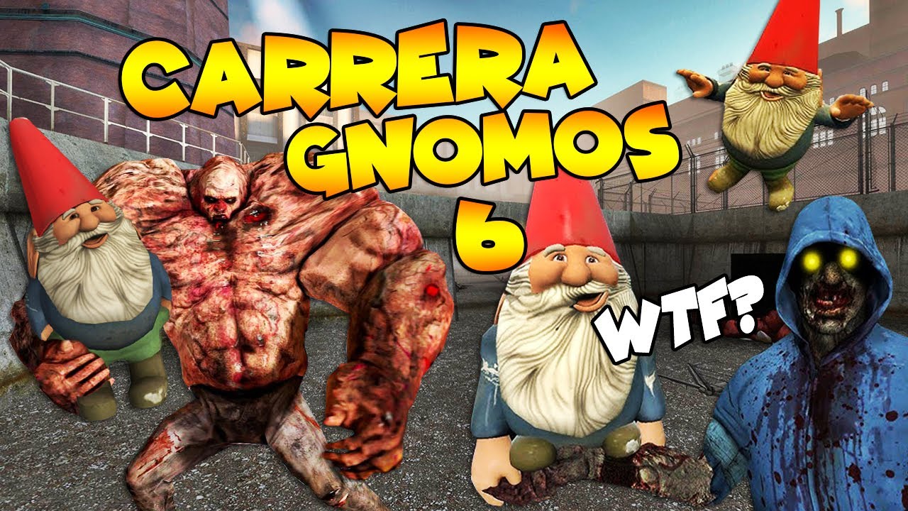 CARRERA DE GNOMOS 6 - LEFT 4 DEAD 2 RETOS
