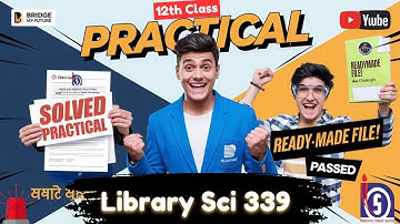 NIOS 12th Library & Information Science 339 Solved Practical 2024-25 || #practical #nios
