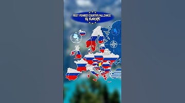 most feared country in europe 2025 #europe #map #history #geography #mapping #mapper #shorts