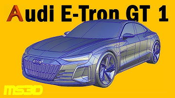 Audi E Tron GT Course Chapter1 | Autodesk Alias Tutorial | MS3D Academy