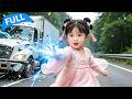 ✨Powerful Little Girl Stops Truck to Saves Mommy, Uses Golden Eyes to Outs Evil, Crushes Villains!