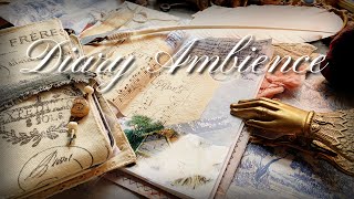 95 MINUTES Art Journal Ambience ⚜️ Relaxing Diary Collage Inspiration | ASMR No Talking