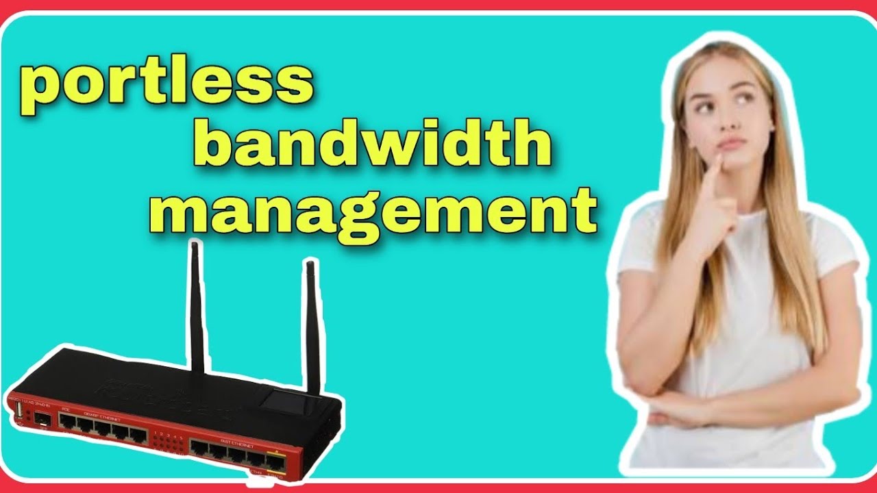 Mikrotik portless bandwidth management&antilag tutorial - YouTube