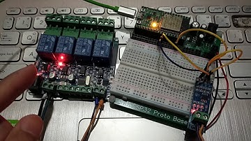 ทดสอบโมดูลรีเลย์ 4 ช่อง ควบคุมผ่าน Modbus RTU / RS485