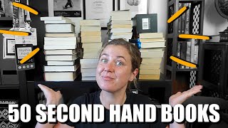 GIANT SECOND HAND BOOK HAUL | 50 BOOKS!! |