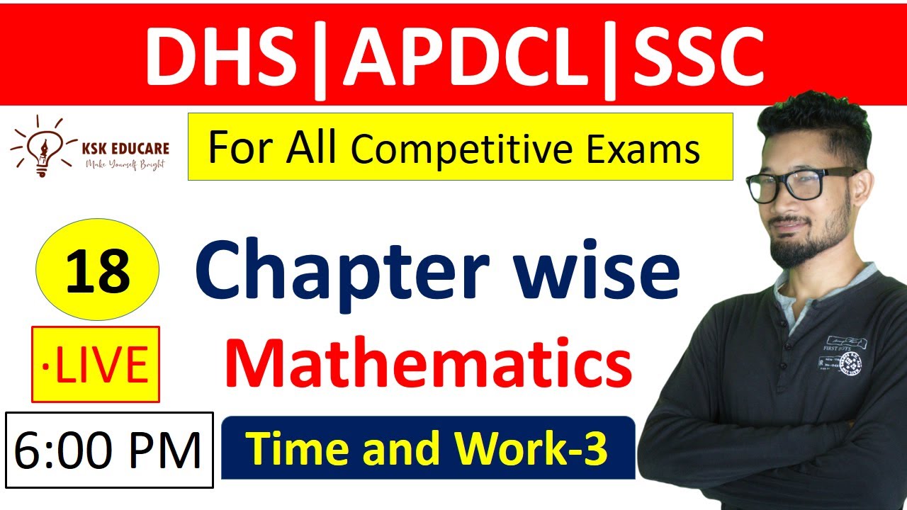 Mathematics Chapter wise for Assam DHS | APDCL and Other Competitive Exams by  @KSK Educare