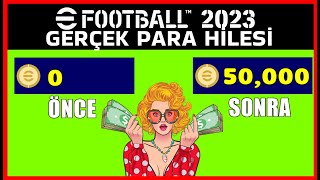 eFootball 2023 Para Hilesi - Yemin Ederim Gerçek Çalıştı 