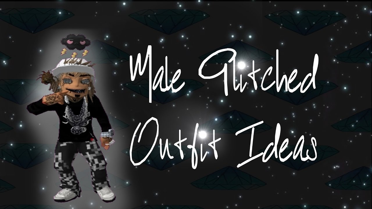 Meez Male 3-9 Glitched Outfit Ideas