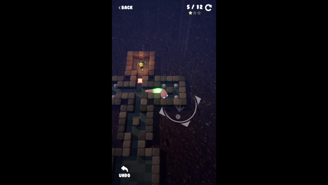 Worm Jazz. Levels 1 - 4. 3 Stars Walkthrough.