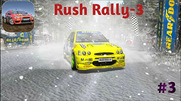 Sweden State Track Racing // Rush Rally-3 gameplay Walkthrough Part-3 (Android IOS)
