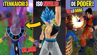 NEW TENKAICHI 3 WITH POWER LEVELS!