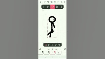 how to make walking animation in flipaclip💯 trick #shorts