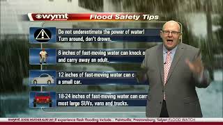 WYMT Flooding Coverage - July 28, 2022 1:00-3:30am