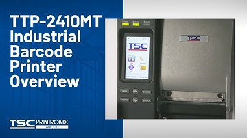 TSC TTP-2410MT Industrial Barcode Printer Overview
