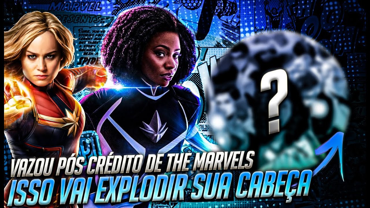 Vazou a cena pós-créditos de As Marvels #themarvels #marvel #marvelbra