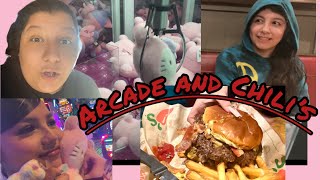 Round One Arcade plus delicious food at Chili’s! |Family time with my favorite people