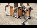 Diy  great ideas from craftsmen  how to make a 2in1 folding smart chair and stroller 