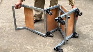 DIY - Great ideas from craftsmen // How to make a 2-in-1 folding smart chair and stroller !! by H.Ironworkers 6,543 views 4 weeks ago 18 minutes