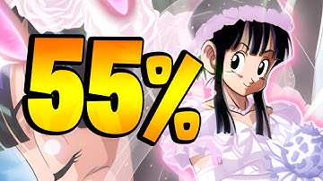 HOW GOOD IS LR STR CHI CHI WITHOUT DUPES? 55%! (DBZ: Dokkan Battle)