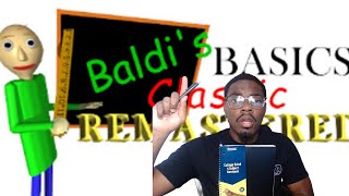 I hate math!!! Baldi's Basics