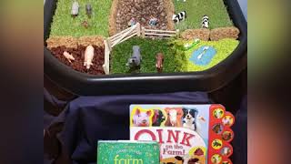 Tuff tray, small world farm - 7 ideas!