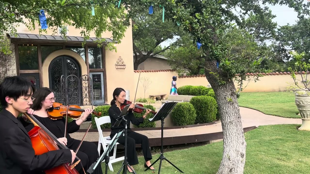 Perfect — String Trio, Wedding Prelude at Tuscan Hall, Austin TX