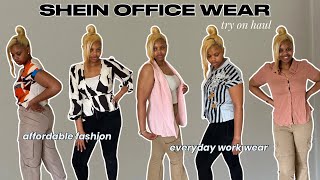 SHEIN office wear haul| AFFORDABLE office & work wear