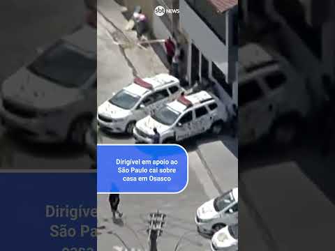 Dirigível em apoio