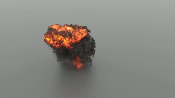 Dynamics Test #1 - Maya Fluid